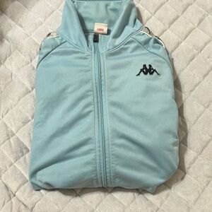 Kappa Kids Light Blue Full-Zip Puffer Jacket
